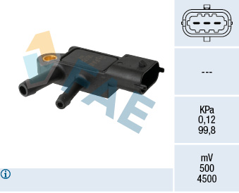 Uitlaatgasdruk sensor FAE 16152