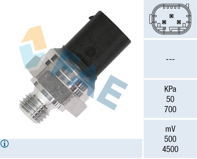 Uitlaatgasdruk sensor FAE 16157