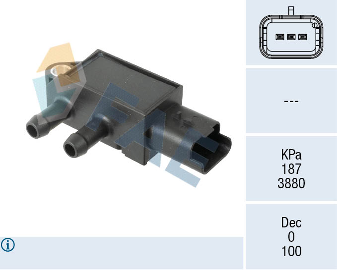 Uitlaatgasdruk sensor FAE 16165