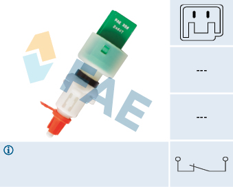 Koppelingbedieningsschakelaar (motor) FAE 24667