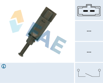 Koppelingbedieningsschakelaar (motor) FAE 24772