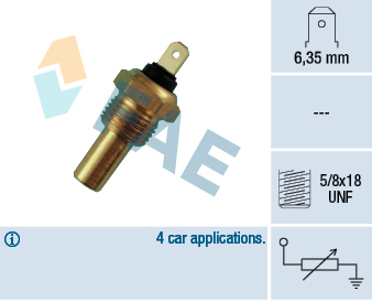 Temperatuursensor FAE 31210