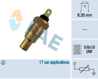 Temperatuursensor FAE 31250