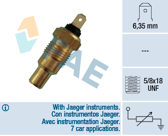 Temperatuursensor FAE 31400