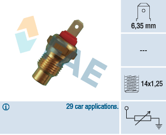 Temperatuursensor FAE 31590