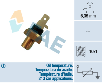 Olietemperatuursensor FAE 31610