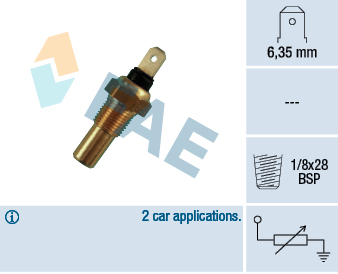 Temperatuursensor FAE 31670