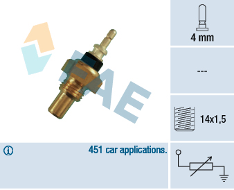 Temperatuursensor FAE 32220