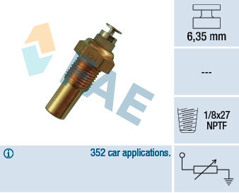 Temperatuursensor FAE 32230