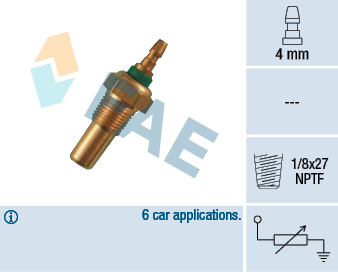 Temperatuursensor FAE 32470