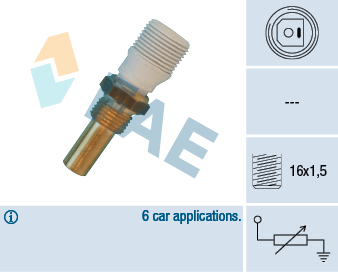 Temperatuursensor FAE 32620