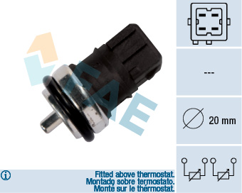 Temperatuursensor FAE 33810