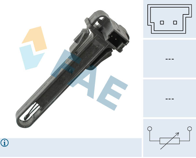 Binnentemperatuur sensor FAE 33924