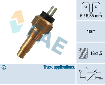 Temperatuursensor FAE 34190