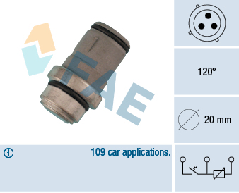 Temperatuursensor FAE 34220