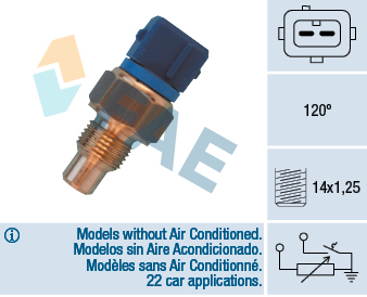 Temperatuursensor FAE 34460