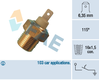 Temperatuurschakelaar FAE 35070