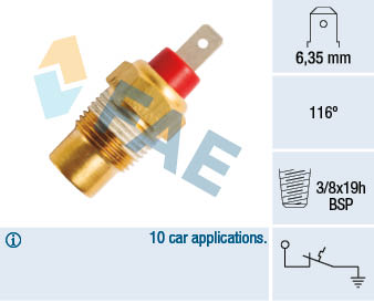 Temperatuurschakelaar FAE 35102