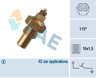 Temperatuurschakelaar FAE 35150