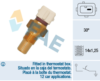 Temperatuurschakelaar FAE 35295