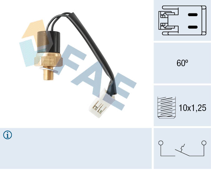 Temperatuurschakelaar FAE 35855