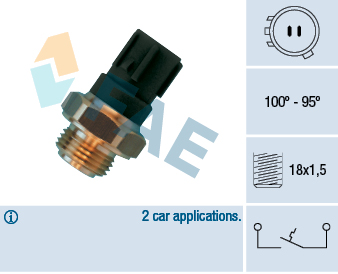 Temperatuurschakelaar FAE 36470