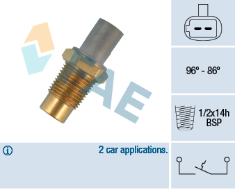 Temperatuurschakelaar FAE 36498