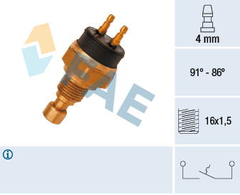 Temperatuurschakelaar FAE 37450