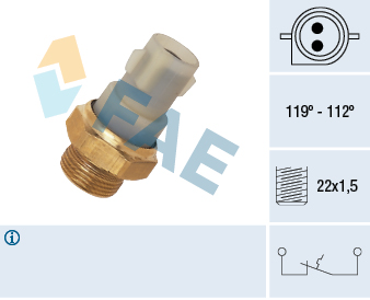 Temperatuurschakelaar FAE 37700