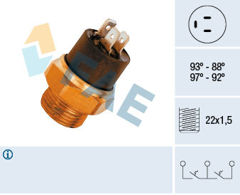 Temperatuurschakelaar FAE 37850