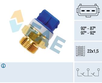 Temperatuurschakelaar FAE 37920