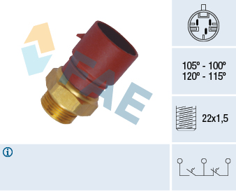 Temperatuurschakelaar FAE 38040