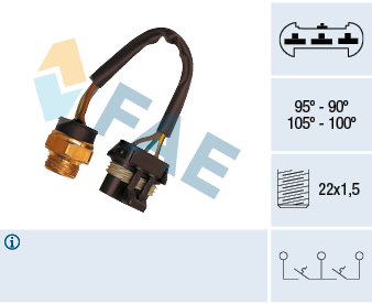 Temperatuurschakelaar FAE 38050