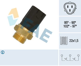 Temperatuurschakelaar FAE 38185