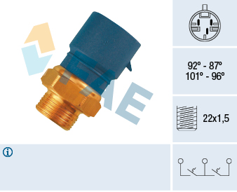 Temperatuurschakelaar FAE 38240