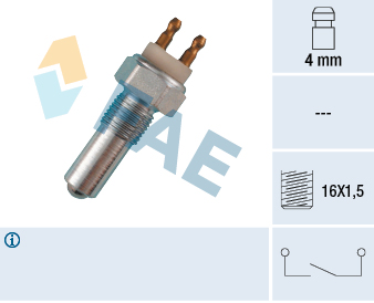 Achteruitrijlichtschakelaar FAE 40260