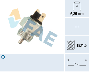 Achteruitrijlichtschakelaar FAE 40310