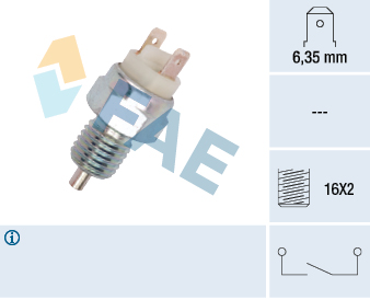 Achteruitrijlichtschakelaar FAE 40350