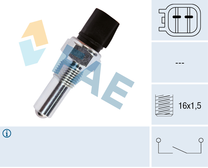 Achteruitrijlichtschakelaar FAE 40591