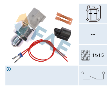 Achteruitrijlichtschakelaar FAE 40593