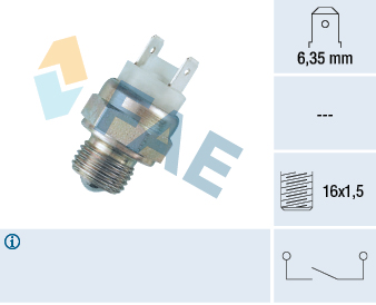 Achteruitrijlichtschakelaar FAE 40630