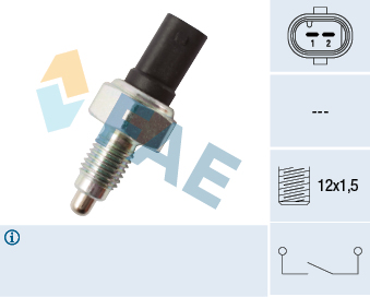 Achteruitrijlichtschakelaar FAE 40756