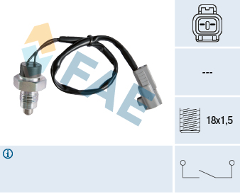 Achteruitrijlichtschakelaar FAE 40848