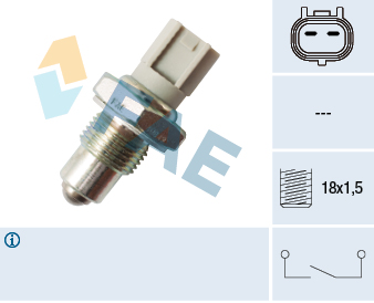 Achteruitrijlichtschakelaar FAE 40849