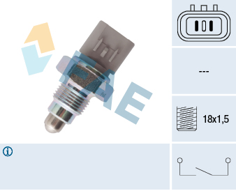 Achteruitrijlichtschakelaar FAE 40902