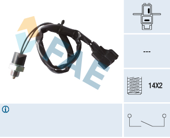 Achteruitrijlichtschakelaar FAE 40985