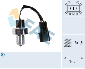 Achteruitrijlichtschakelaar FAE 41239