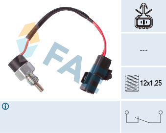 Achteruitrijlichtschakelaar FAE 41249