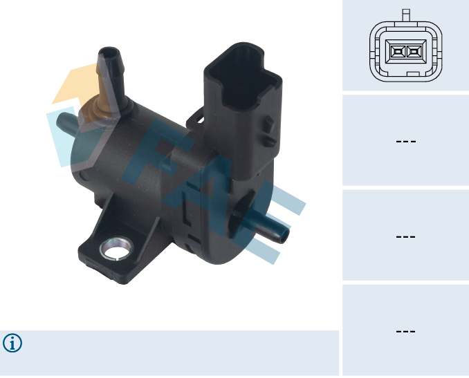 Drukconvertor, uitlaatgasregeling FAE 56064