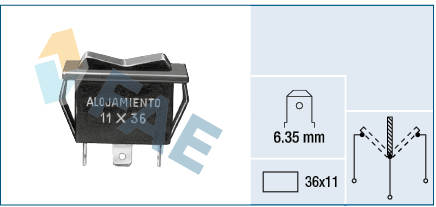 Kachelventilator schakelaar FAE 62910